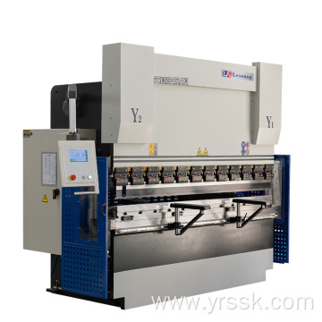 125 tons 4 meters high efficiency servo CNC bending machine, mechanical compensation